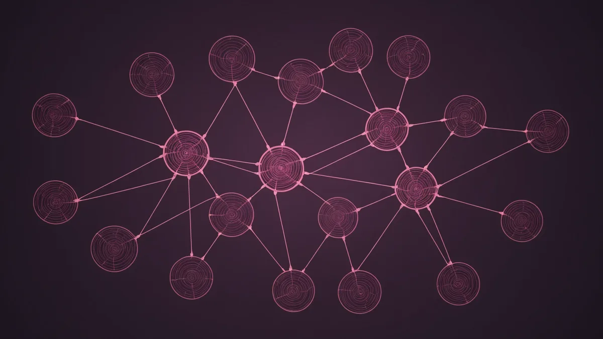 Diagram showing objection library structure for AI reply tools